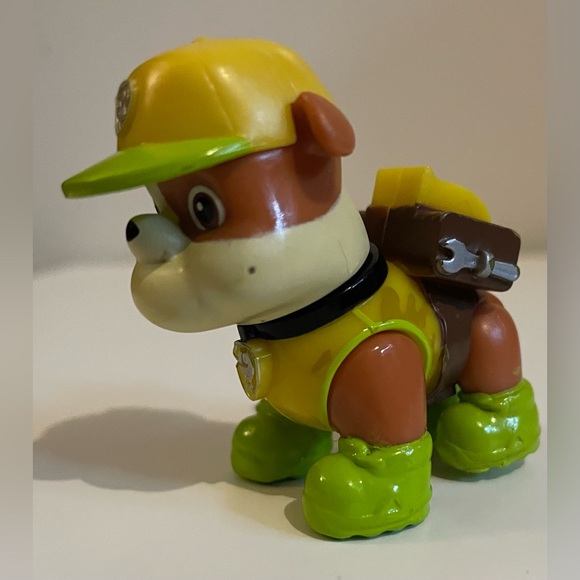 Spin Master: Paw Patrol Jungle Rescue- Rubble's Jungle Bulldozer - Rubble Figure - Picture 3 of 4